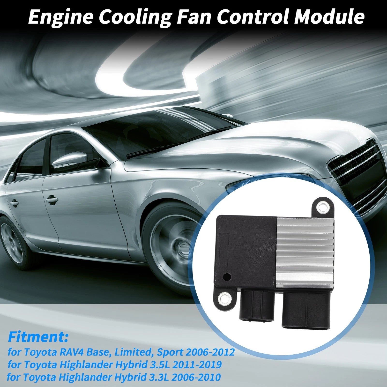 Engine Cooling Fan Control Module Replacement for Toyota RAV4 (2006–2012)