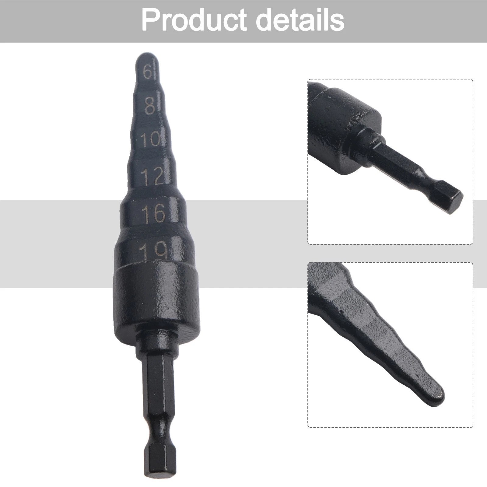 HVAC Swaging Tool 6 in 1 Drill Bit High Efficiency Convenient Operation