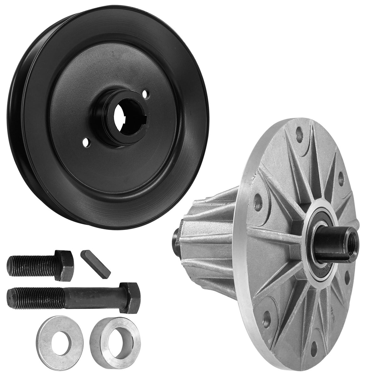 Deck Spindle Pulley Replacement for Woods MZ2252K ME2052B Left Right (52")