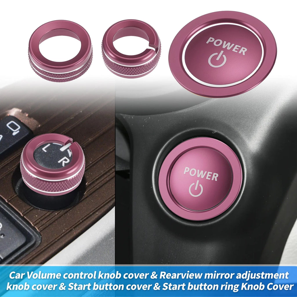 Volume Knob Cover Trim Ring for
