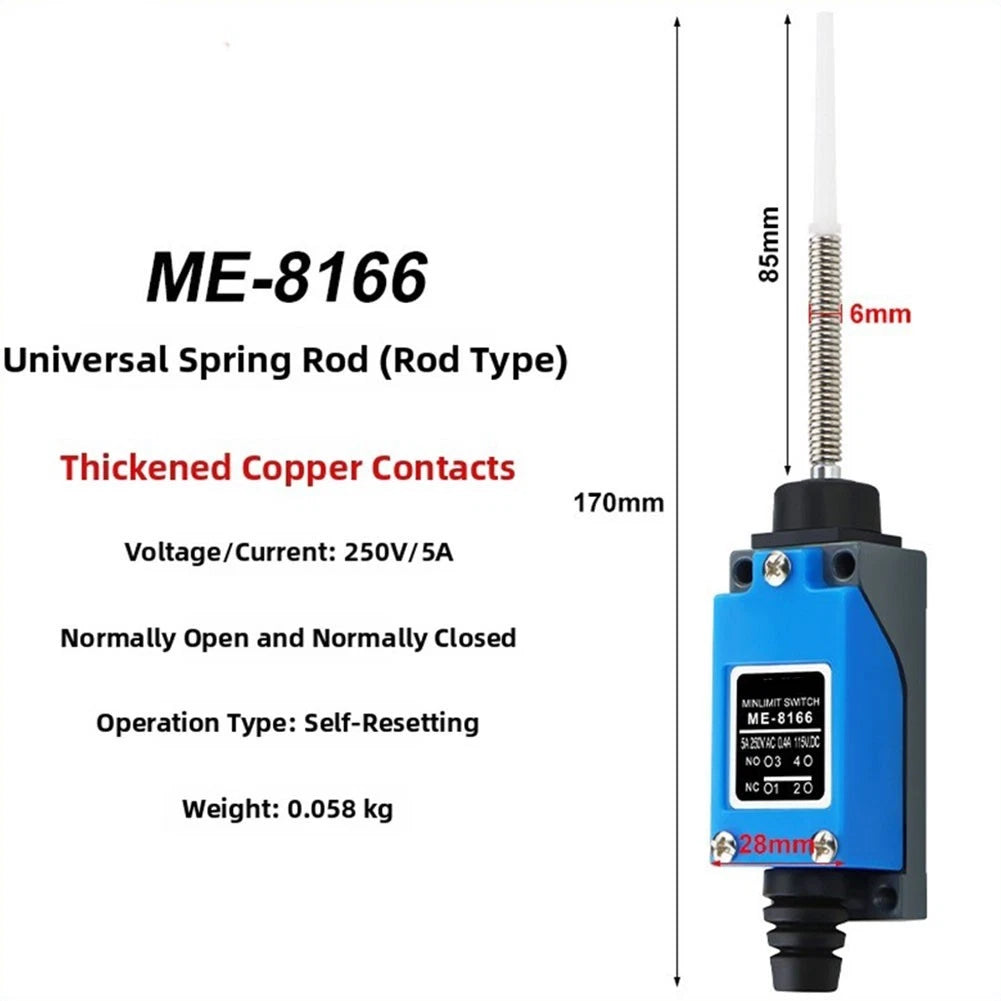 Industrial Limit Switch for Various Applications (250V 6A)