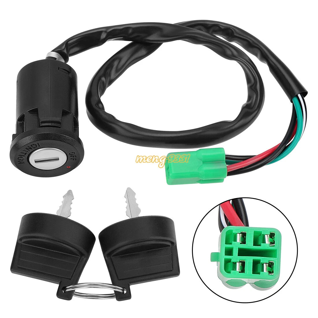 Ignition Key Switch for Honda TRX450R Sportrax (2004–2009)