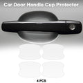 Car Door Handle Scratch Protector for Universal Vehicles (73x95mm, Matte White)