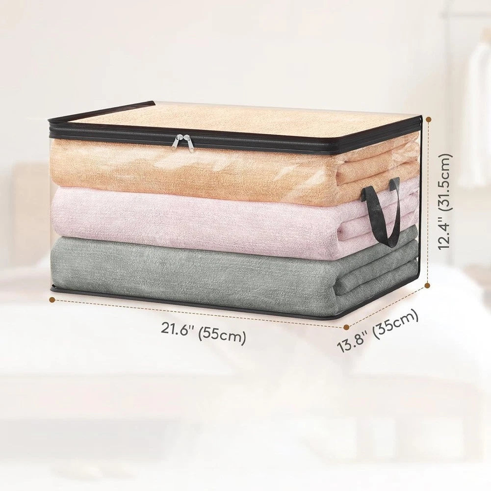 Clear PVC Storage Bag for Bedding Organization