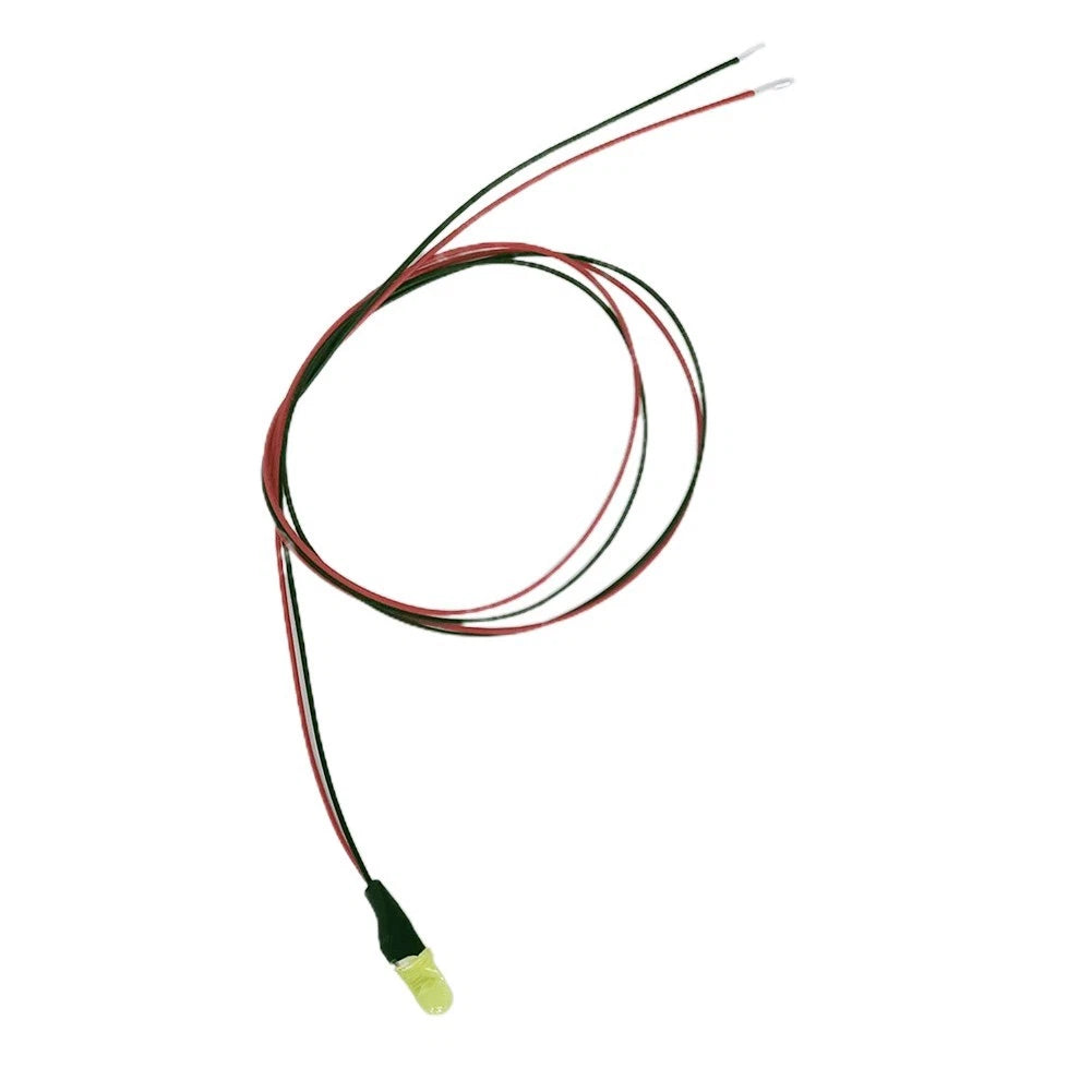Pre Wired LEDs for HO Scale Accessories (3V to 16V DC)