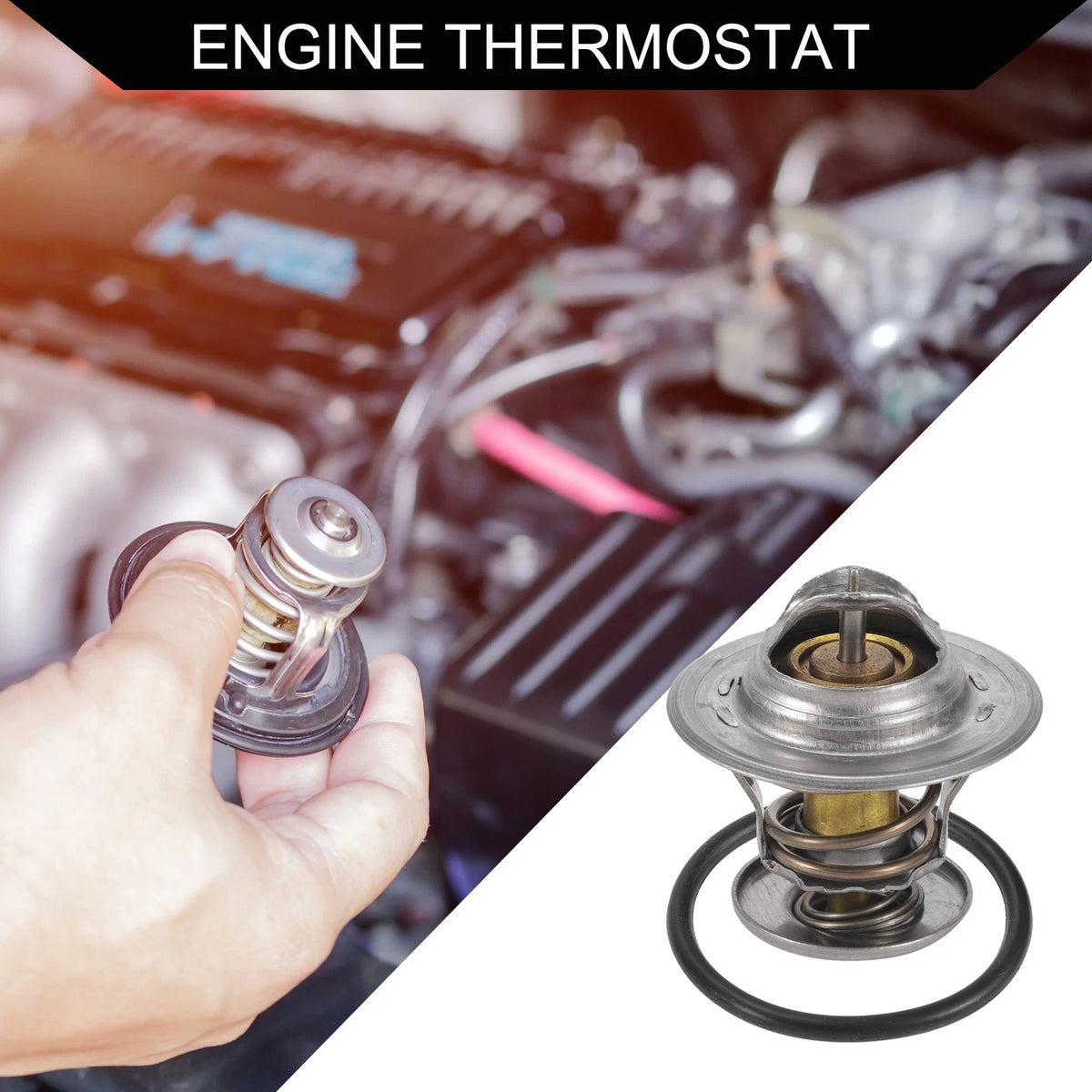 Engine Coolant Thermostat Replacement for Volkswagen Golf 1.6L (1985–1988)