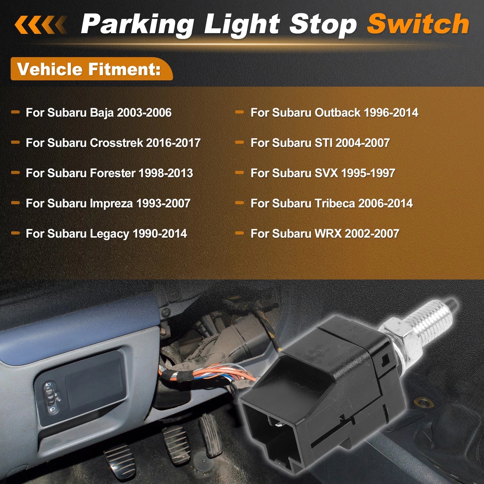 Brake Light Switch for Subaru Baja (2003–2006) Replacement