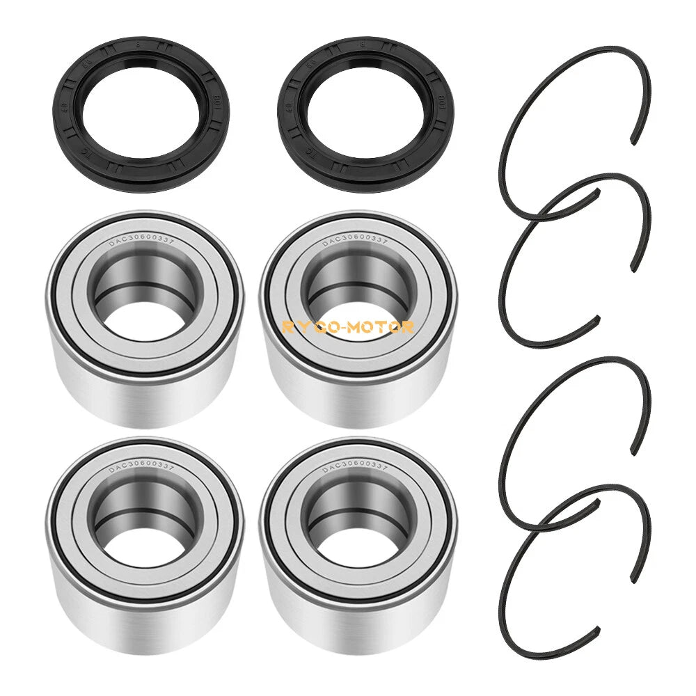 Front & Rear Wheel Bearings Seal Kit for Can-Am Maverick 1000R/Max 1000R (2013–2016)