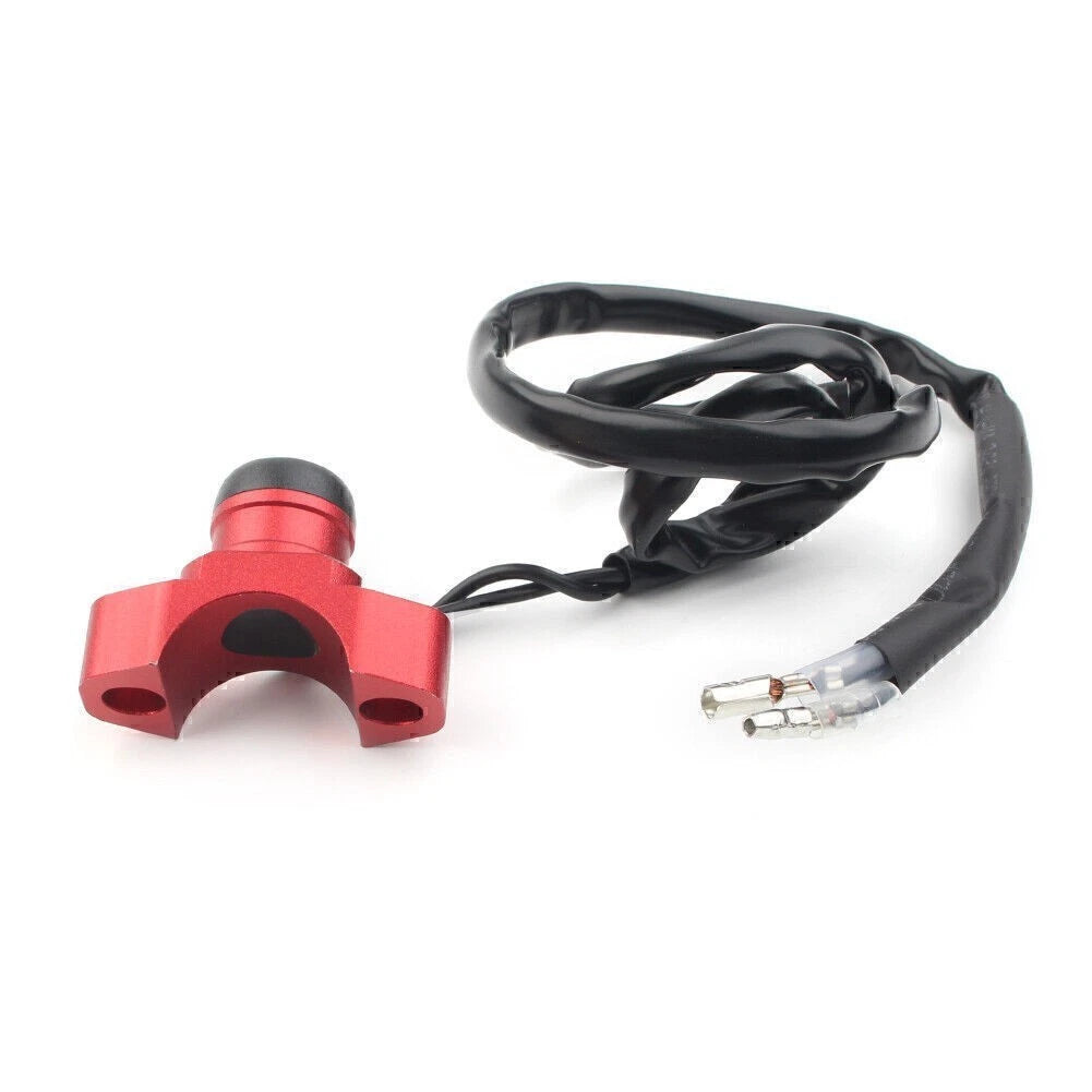 CNC Engine Stop Start Kill Switch Button for Dirt Bike Quad ATV (Universal)