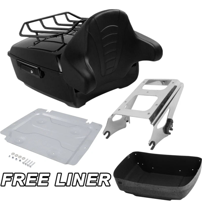 Trunk Pad Mount Rack Plate for Harley Electra Glide, Street Glide (2009–2013)