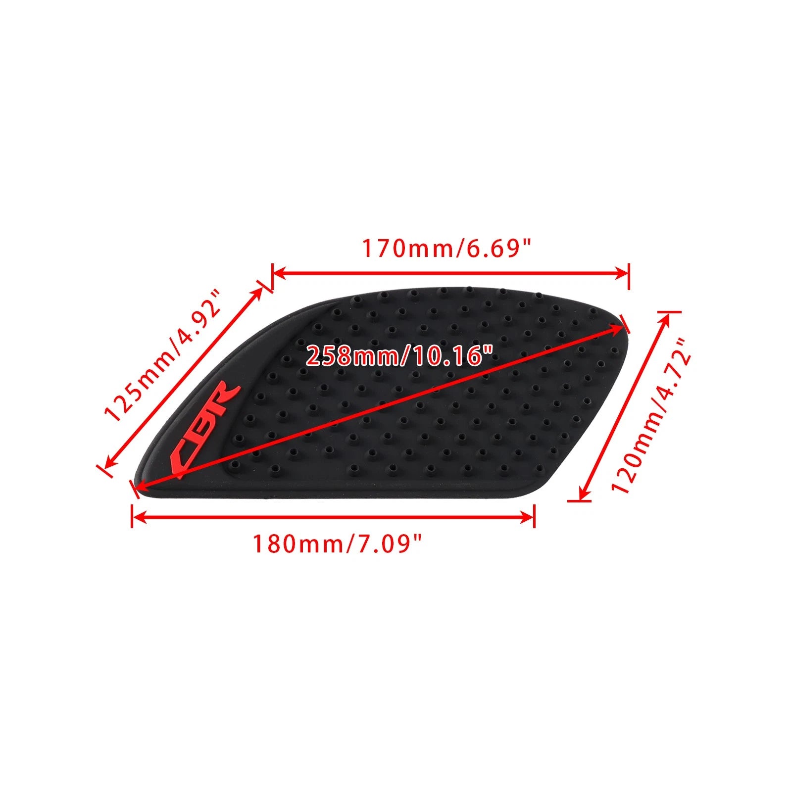 Gas Tank Knee Pads for Honda CBR900RR CBR929RR CBR954RR (1996–2003)