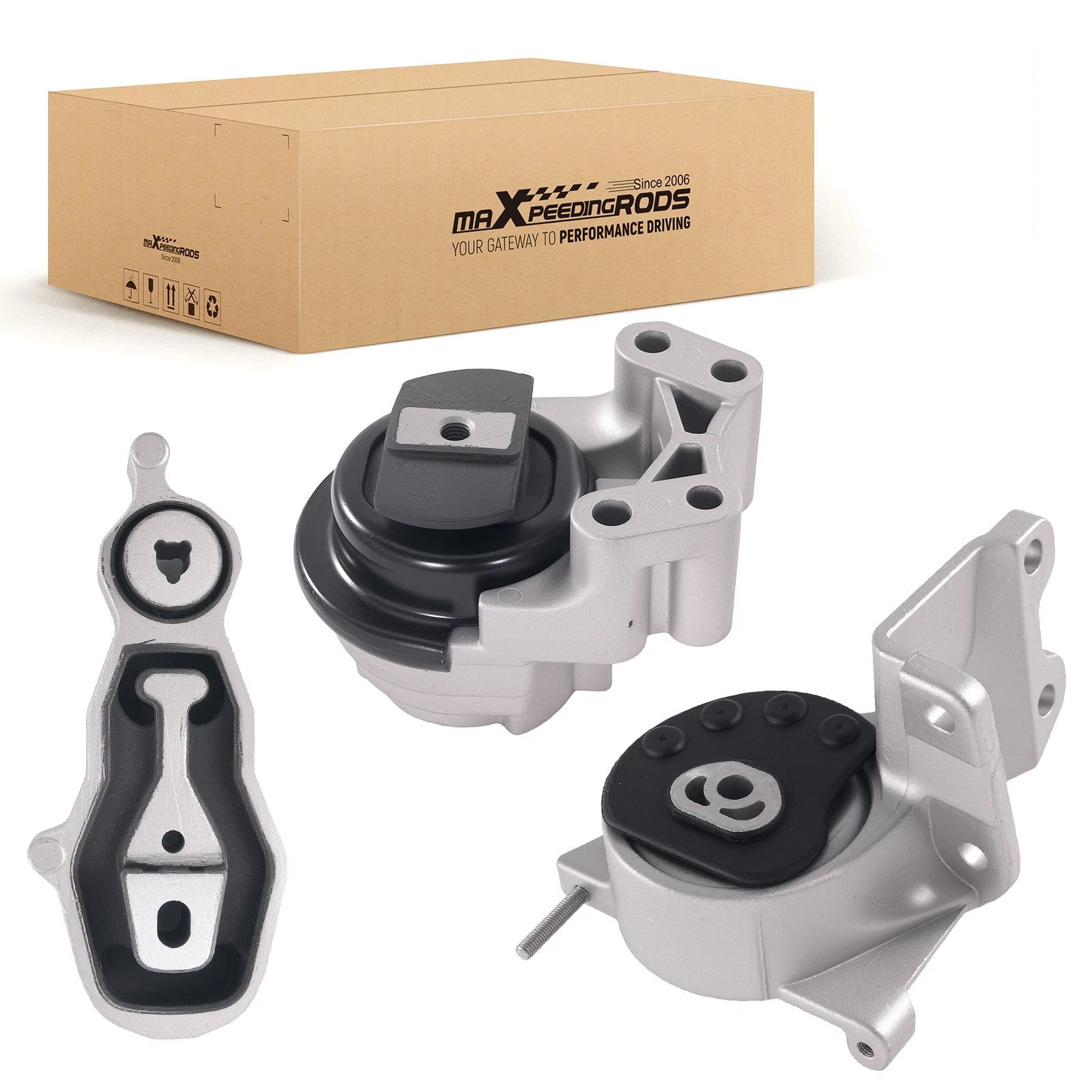 3X Engine Motor & Transmission Mount for Ford Flex Taurus 3.5L (2013–2019) 3180