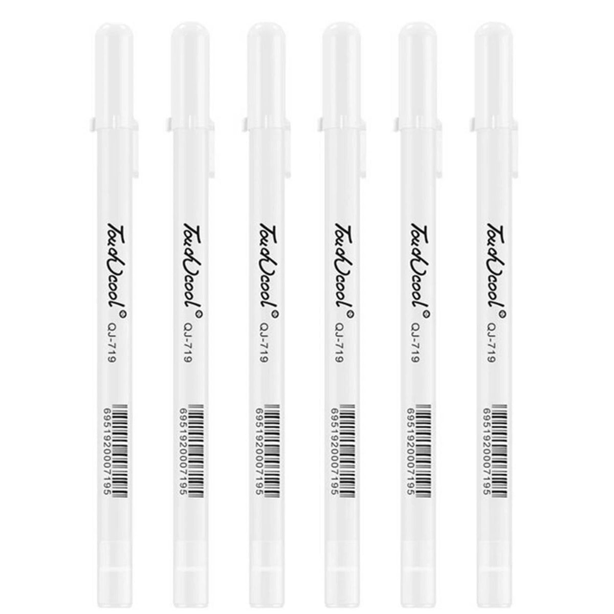 3 Pack White Ink Pens for Art Painting on Dark Paper