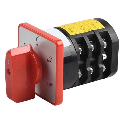 380V Changeover Switch Knob Control for Electrical Use