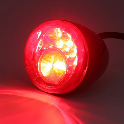 Rear LED Run Brake Turn Signal Indicator for Harley FXDB (2007–2008) & FXST FXDW (2002–2005)