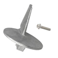 Zinc Trim Tab Anode & Bolt for MerCruiser Mercury (822777Q1 18-6014 46399A1)