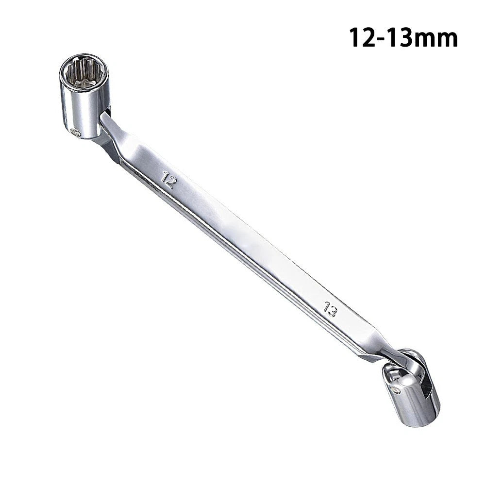 Rotatable Double Head Socket Wrench for Universal Use