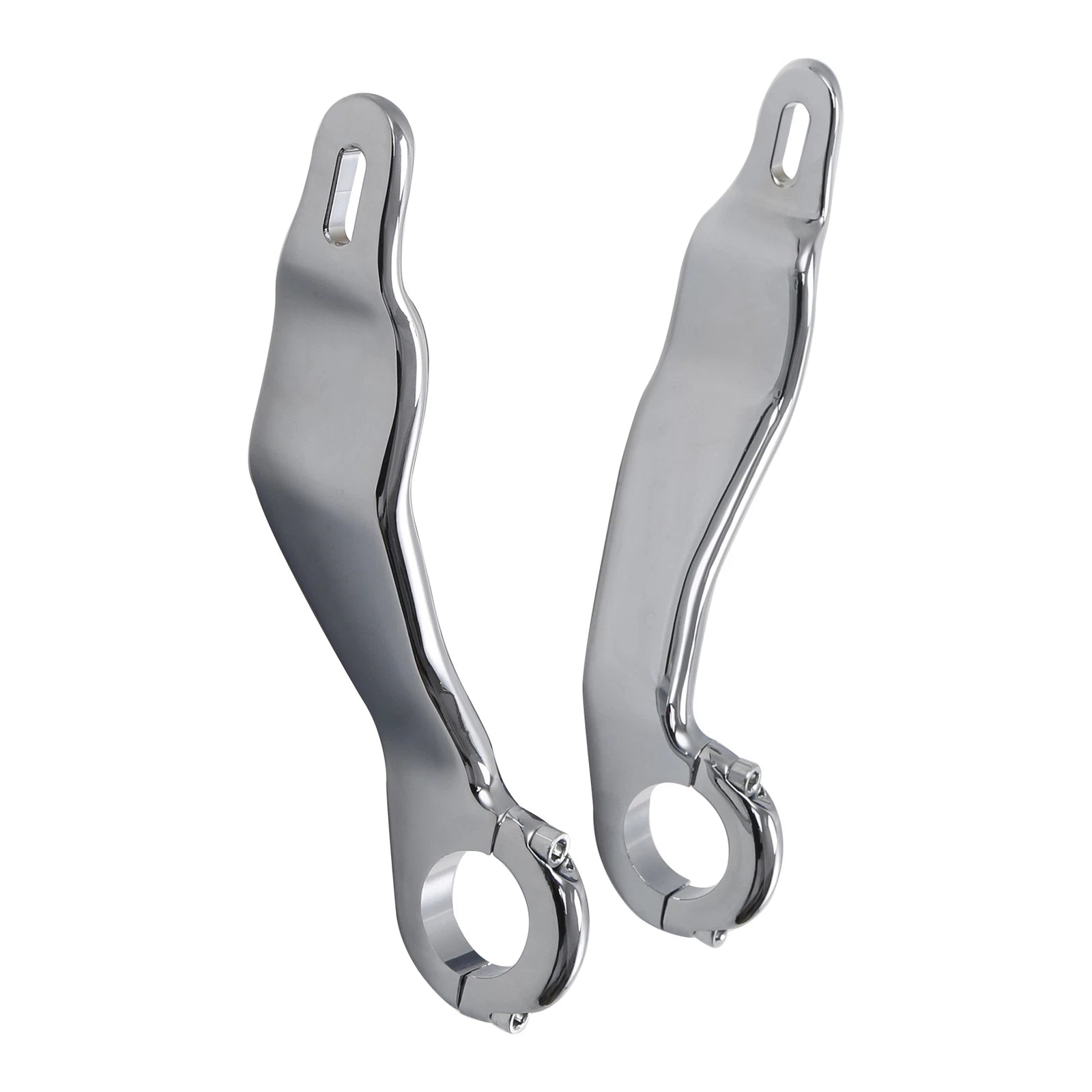 Chrome Fairing Support Bracket Mount Kit for Harley Road Glide FLTRX (2015–2024)