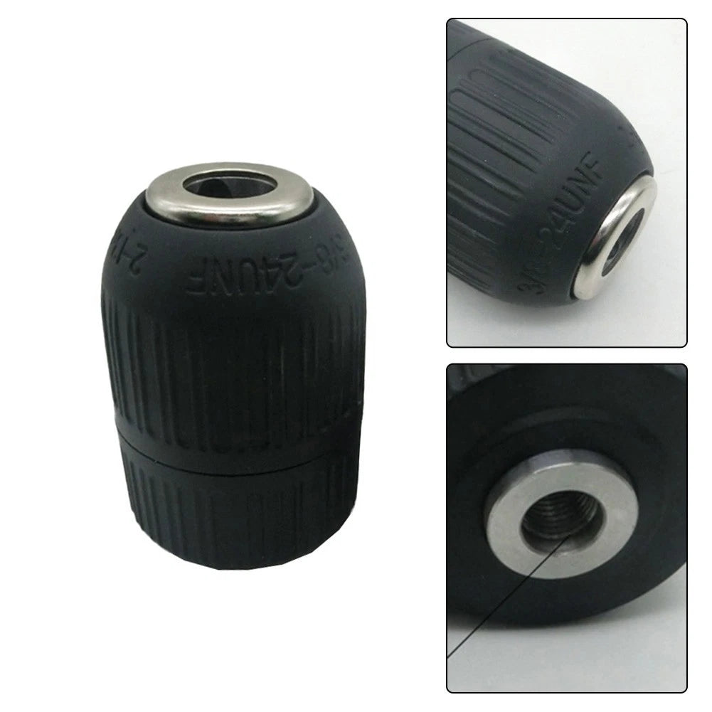 3/8 Inch Keyless Drill Chuck Head for Enhanced Flexibility (Universal)
