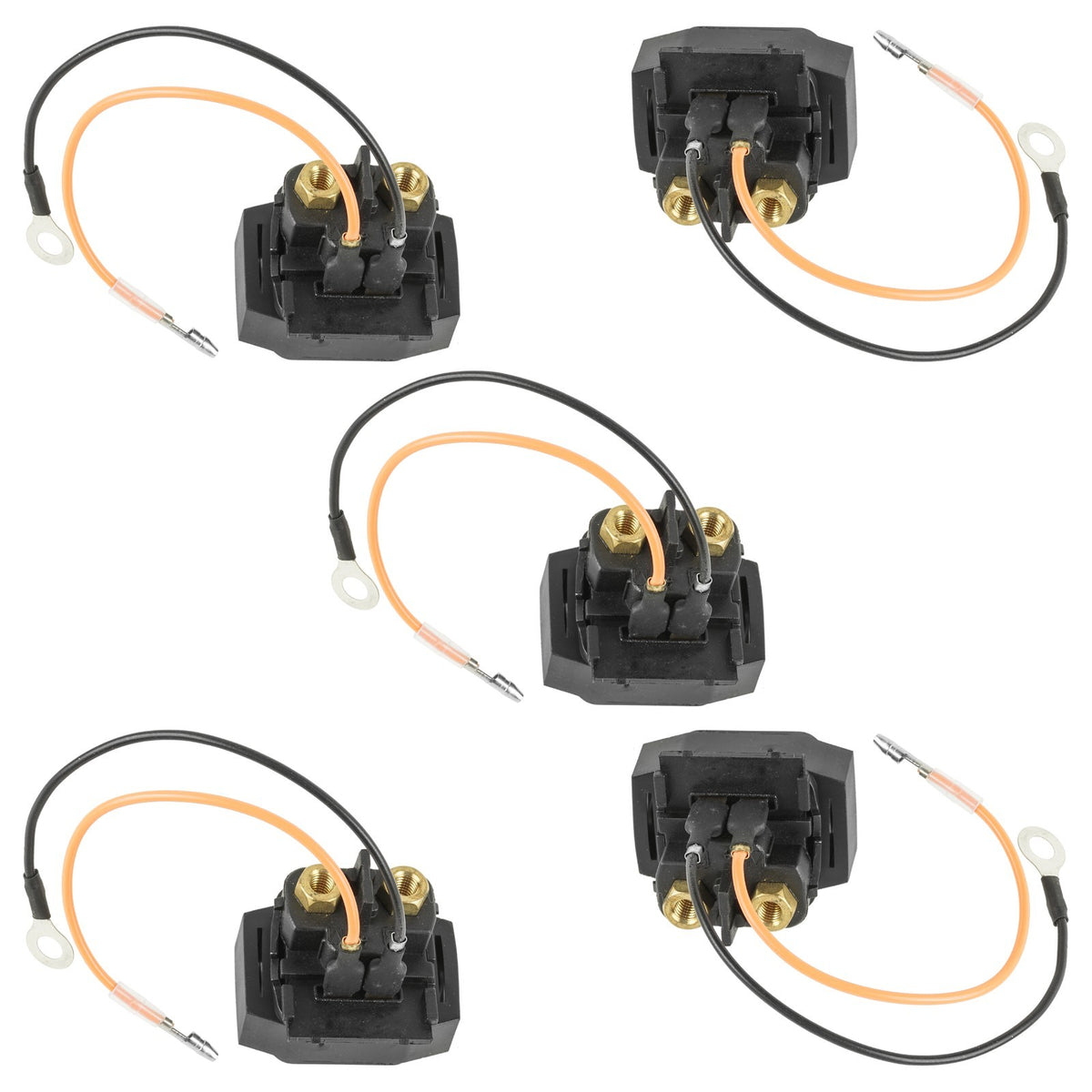 5x Starter Solenoid Relay Replacement for Yamaha FX1000 FX140 (2003–2004)