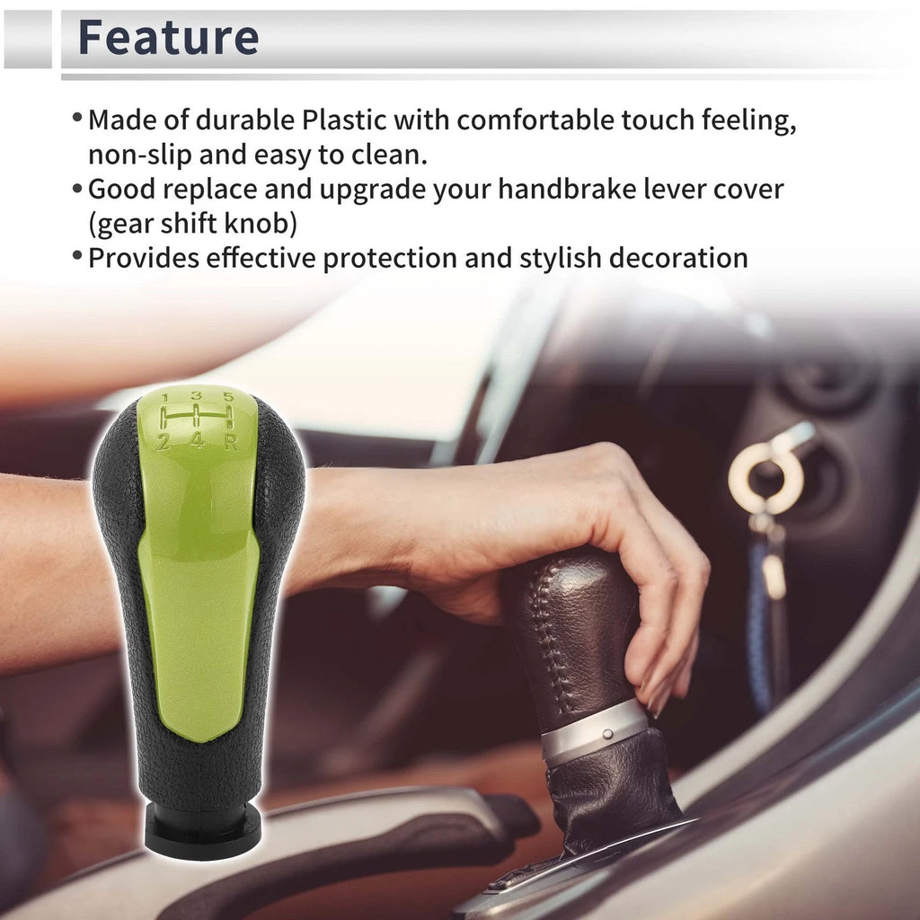 5 Speed Shift Knob Replacement for Chevrolet Spark Plastic Stick Shifter (2013–2015)