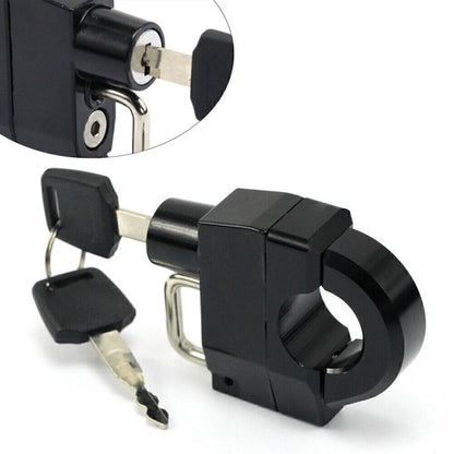 25mm CNC Handlebar Helmet Lock with Keys for Harley-Davidson XL 883 1200 (2004–2023)
