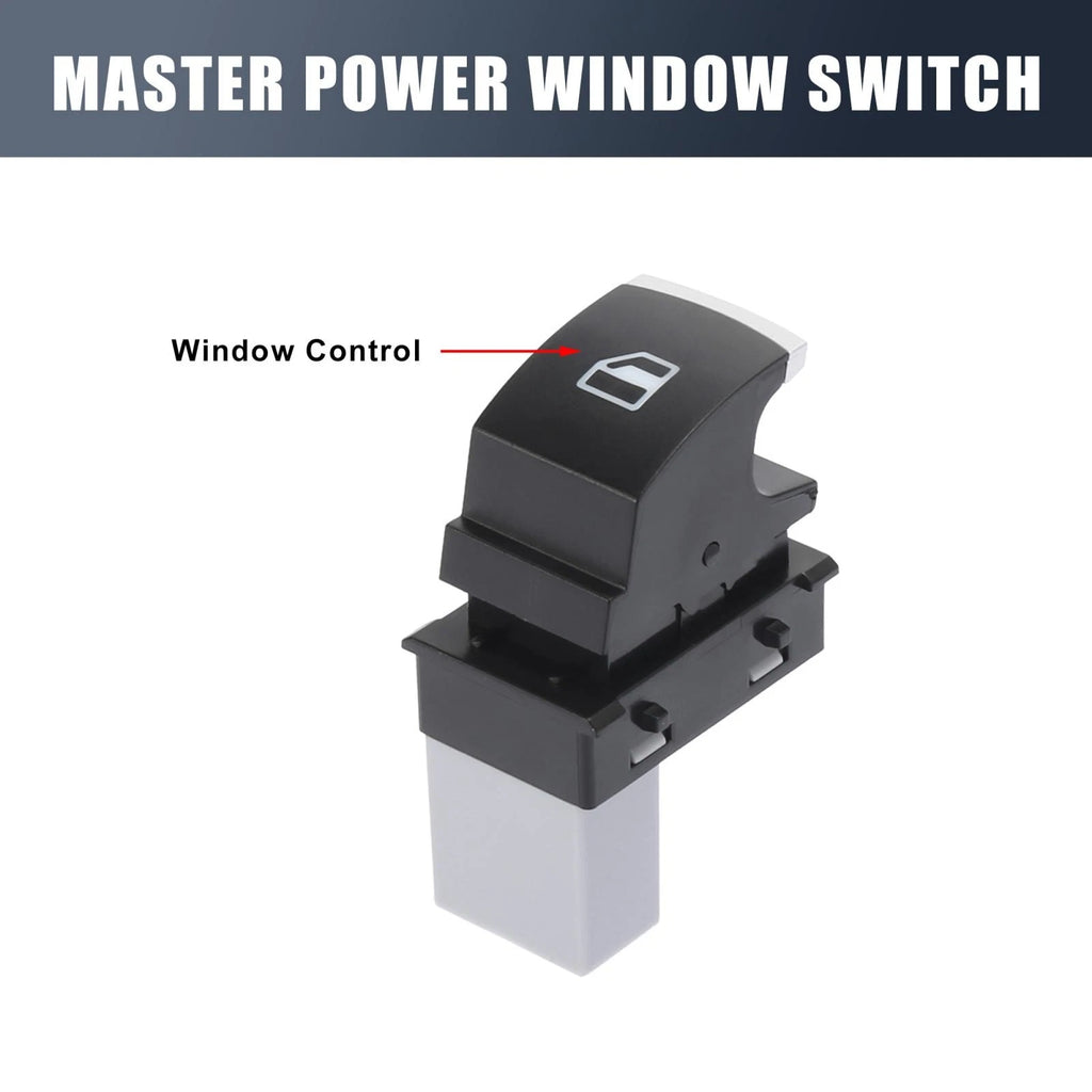 Passenger Side Power Window Switch Replacement for Volkswagen Tiguan (2009–2014)