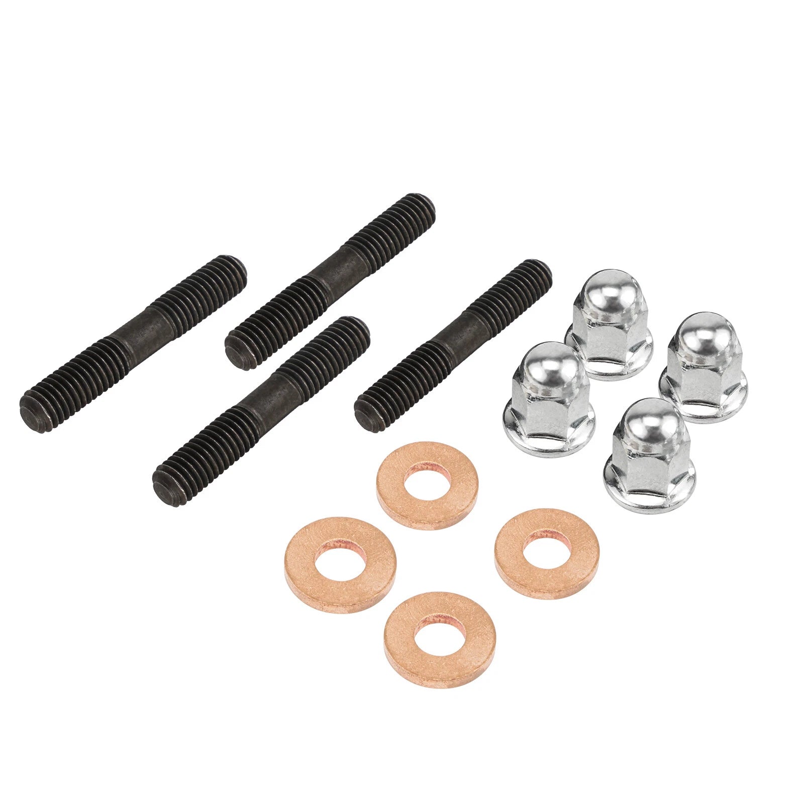 Engine Cylinder Head Studs Bolts Nuts Washer Kit for Yamaha YZ85 (2002–2018)
