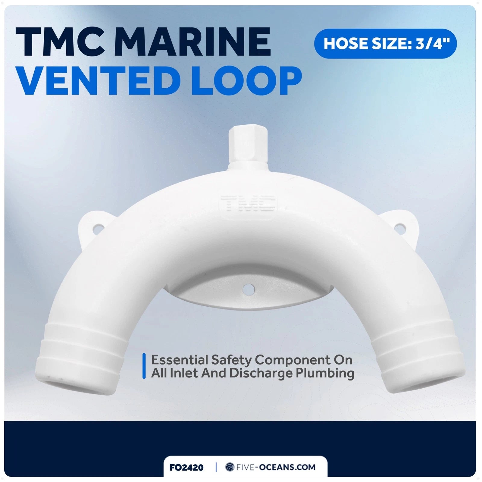 Vented Loop for Boats and RVs (3/4 Inch Hose) - FO2420