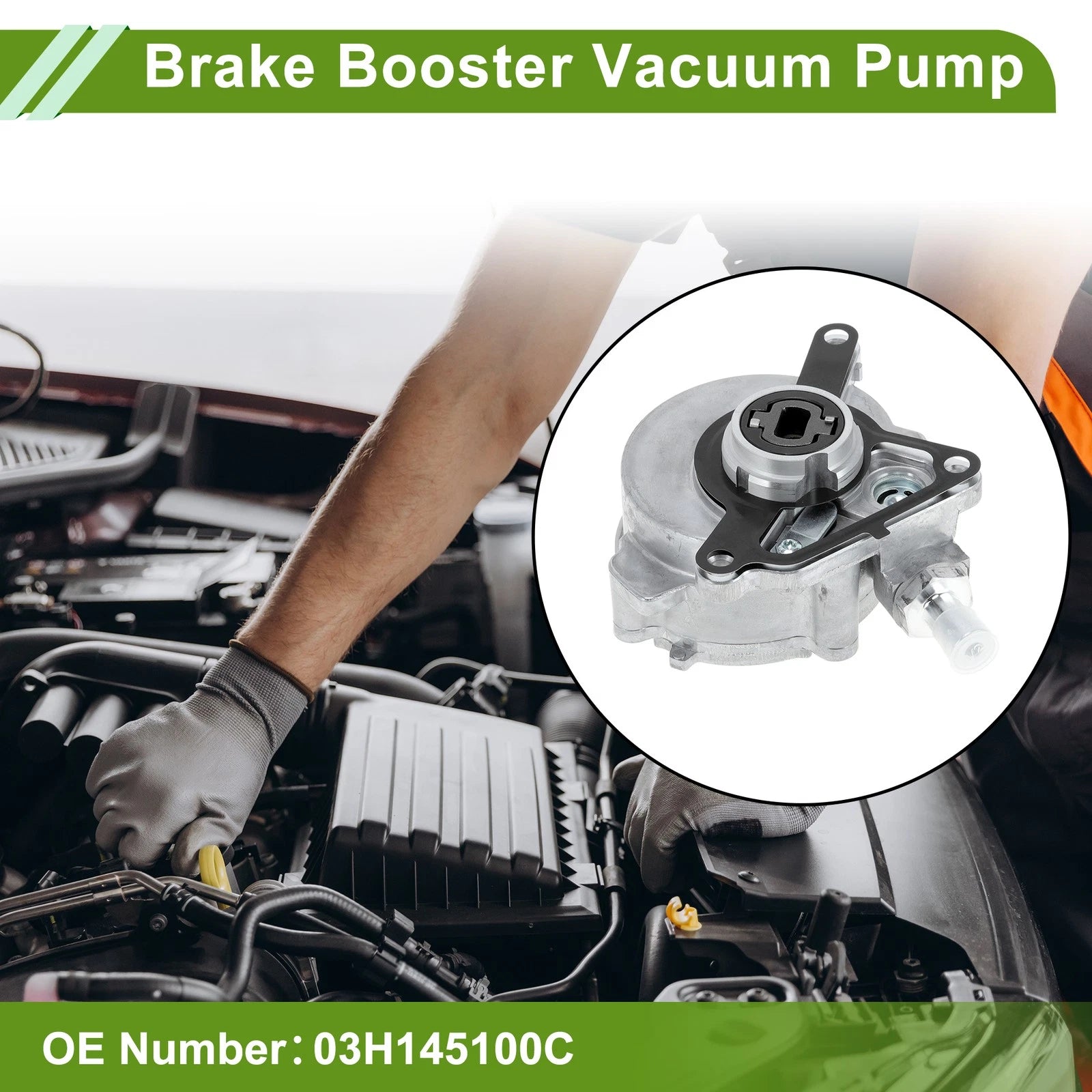 Engine Vacuum Pump Replacement for Audi Q7 (2008–2010) 1 Piece