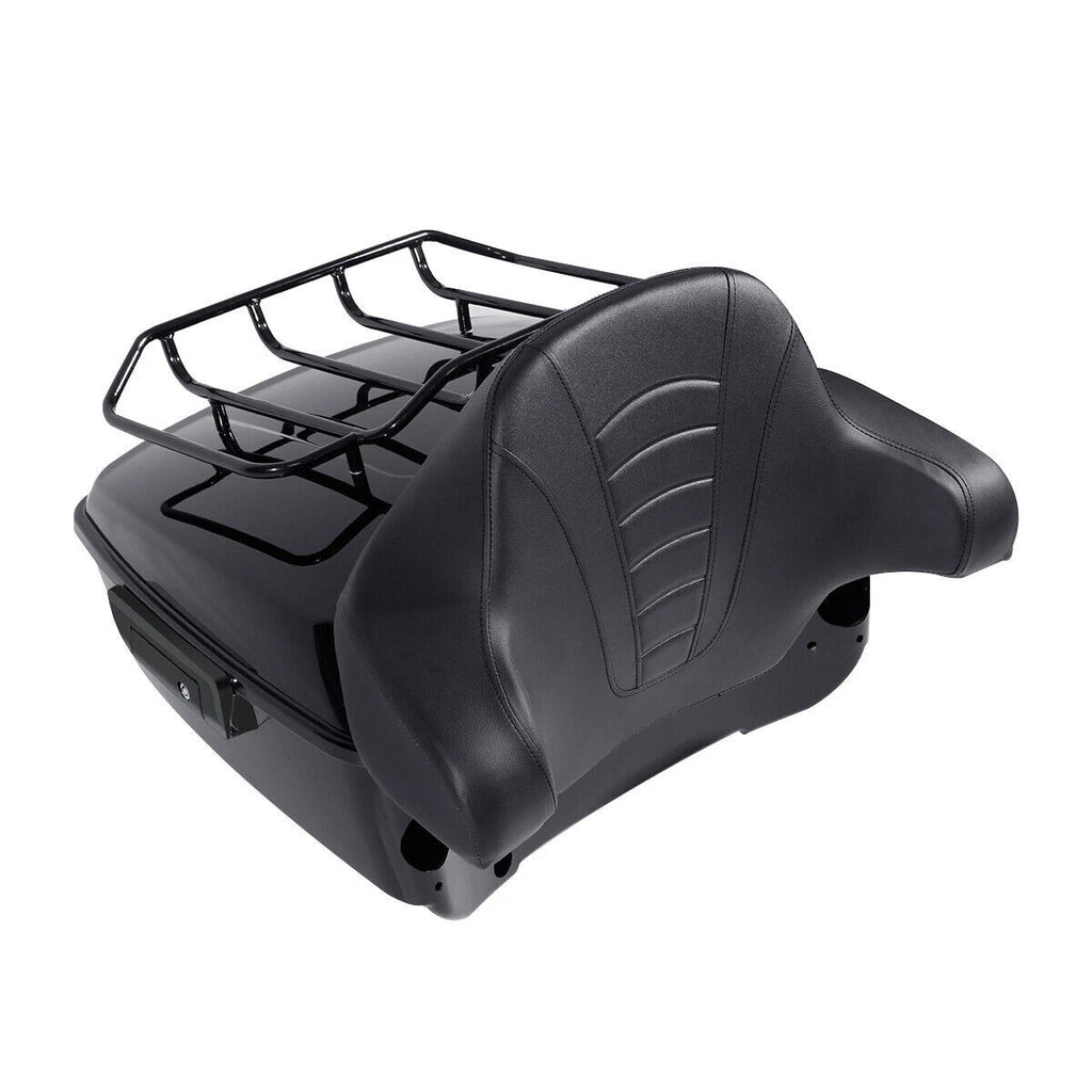 Trunk Backrest Mount Rack Docking Plate for Harley Touring (2014–2026)