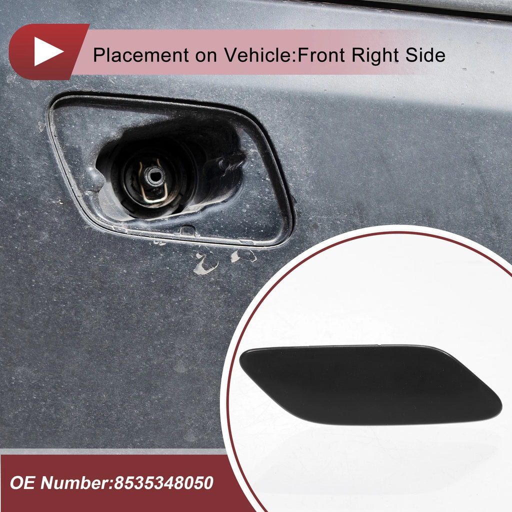 Washer Nozzle Cover Cap Front Right for Lexus RX350 (2019–2022) Unpainted