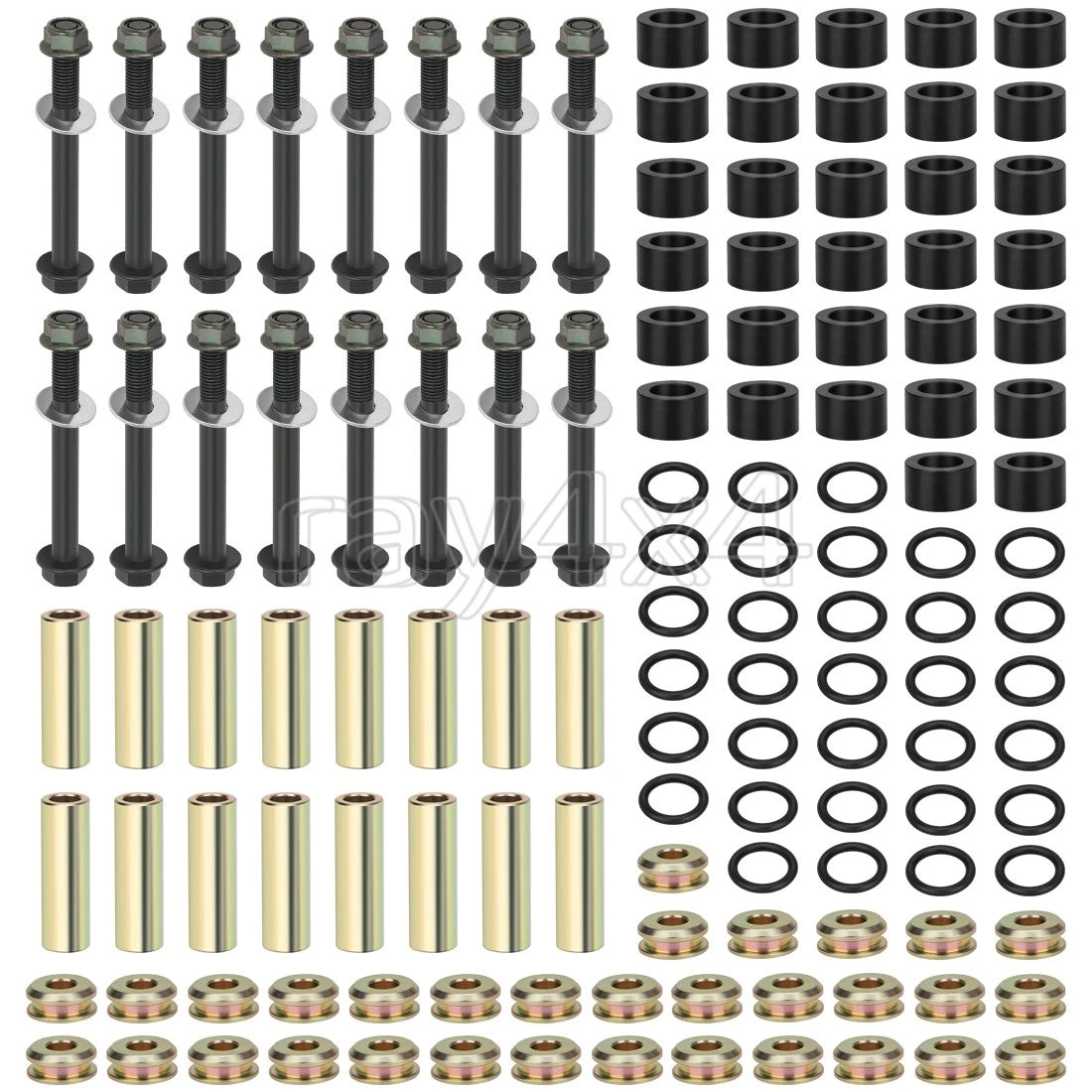 Front & Rear Arm Bushing Kit for Polaris Ranger 1000 EPS (2018–2020)