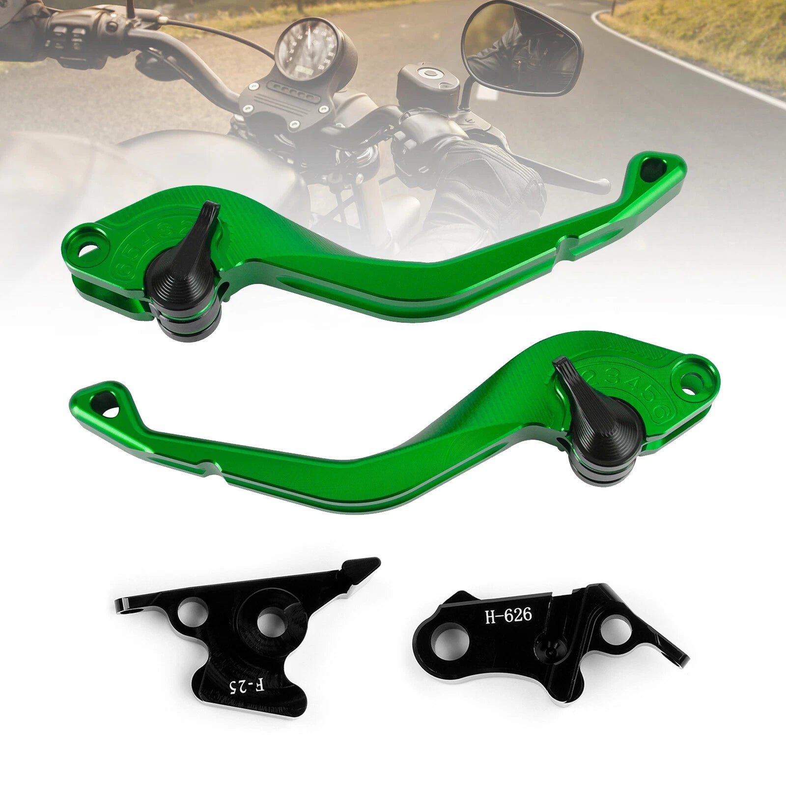 CNC Short Clutch Brake Lever for Honda GROM CBR250R CBR300R CBR500R (2013–2023)