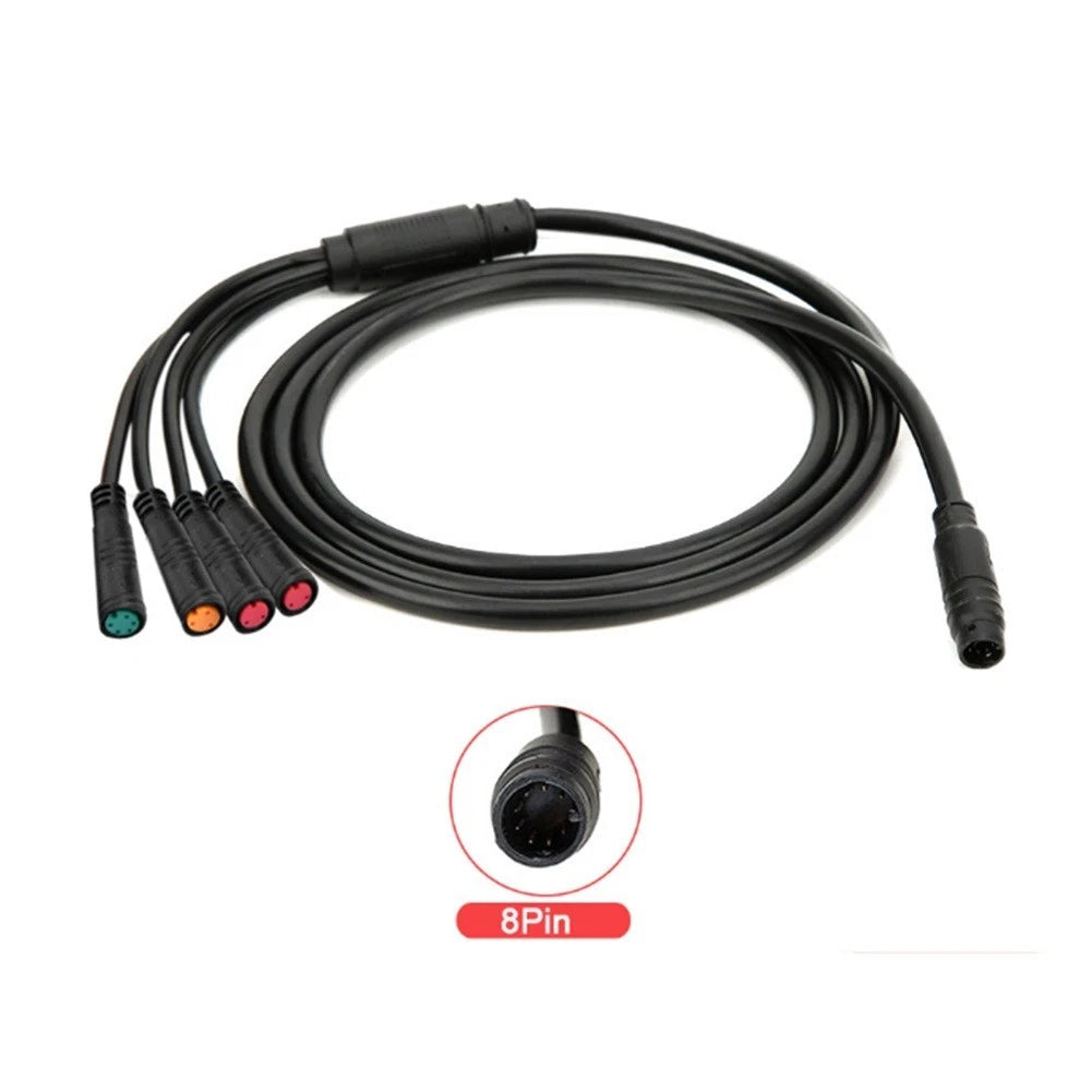 1T4 Waterproof Cable Extension Cord for KT E Bike Controllers