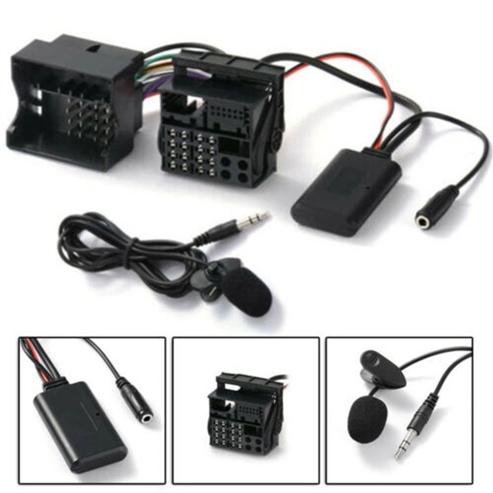 Bluetooth 5.0 Audio AUX Adapter for Opel Corsa D, Vectra C (CD30, CDC40, CD70, DVD90)