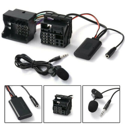 Bluetooth 5.0 Audio AUX Adapter for Opel Corsa D, Vectra C (CD30, CDC40, CD70, DVD90)