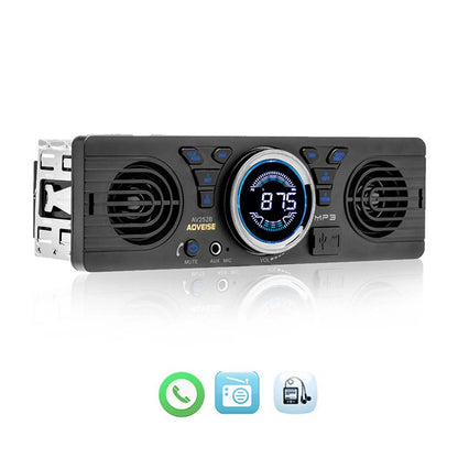 Car Radio MP3 Player with USB/TF Card Reader and Audio Format Support