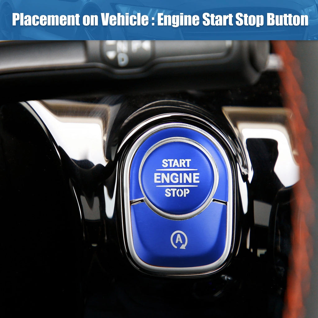 Engine Start Stop Button Cover Sticker Kit for Mercedes-Benz A-Class (2019–2022)