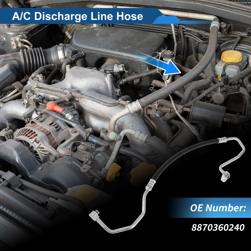 A/C Refrigerant Liquid Hose Replacement for Toyota Land Cruiser (1998–2007)
