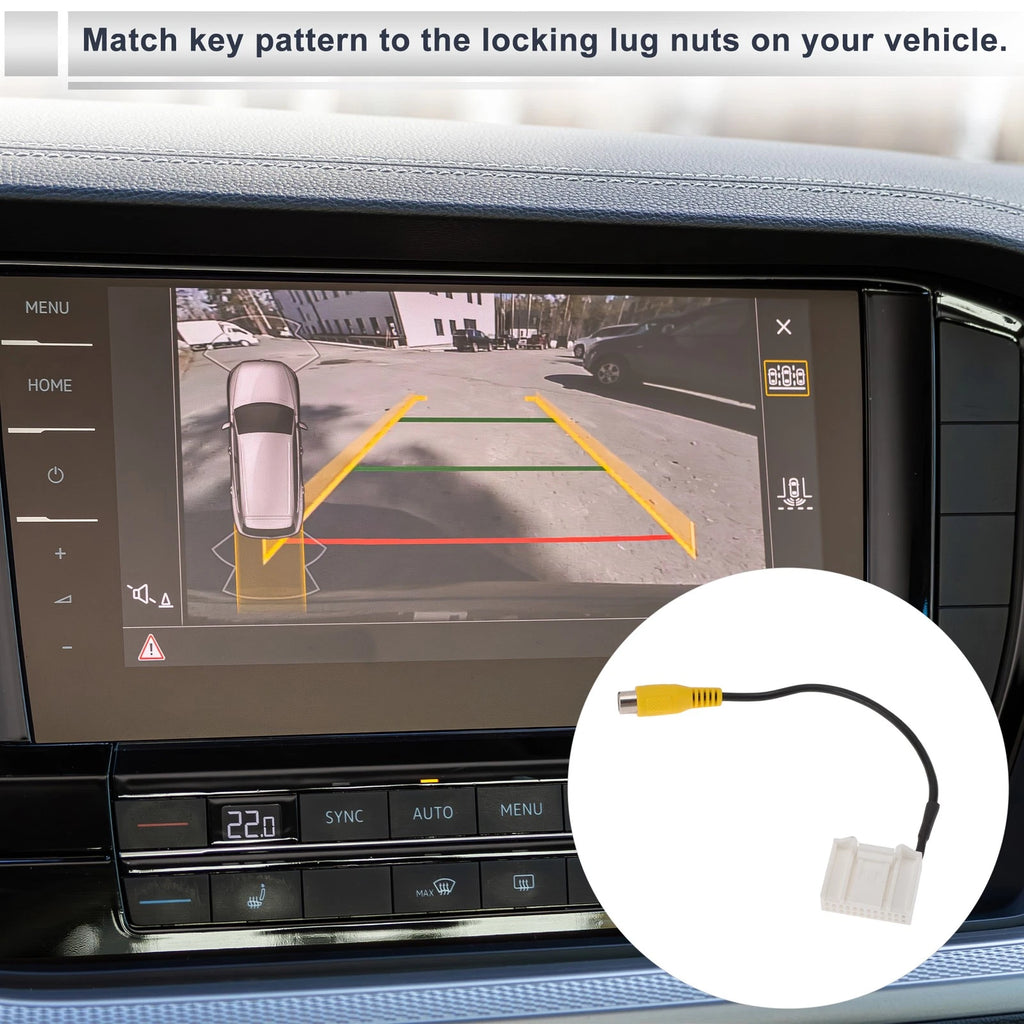 Rear View Camera Adapter Wire Harness for Toyota RAV4 2015 (1 Pcs) (OEM)