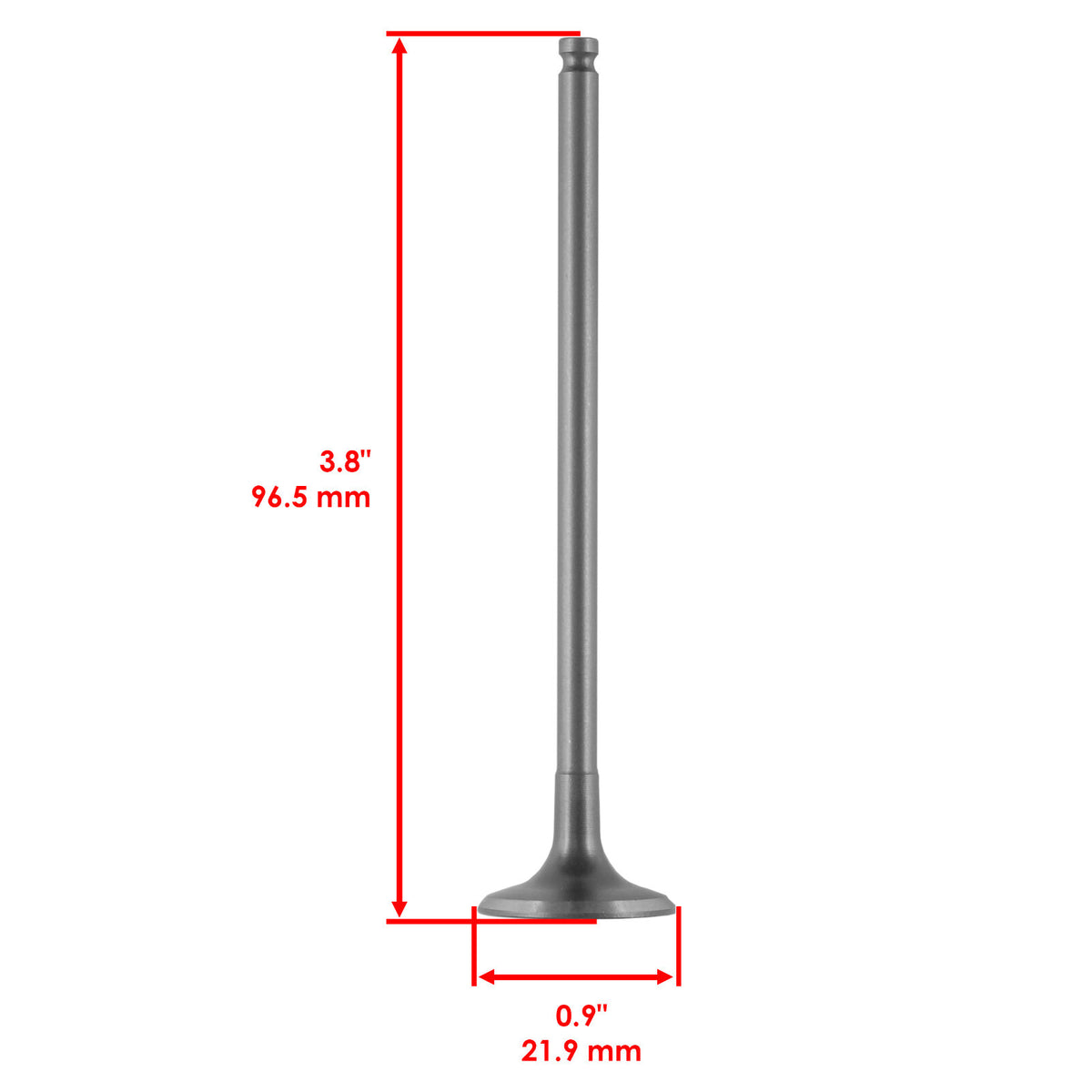 Exhaust Valve Replacement for Suzuki GSX-R600 GSX-R600X (2004–2007)