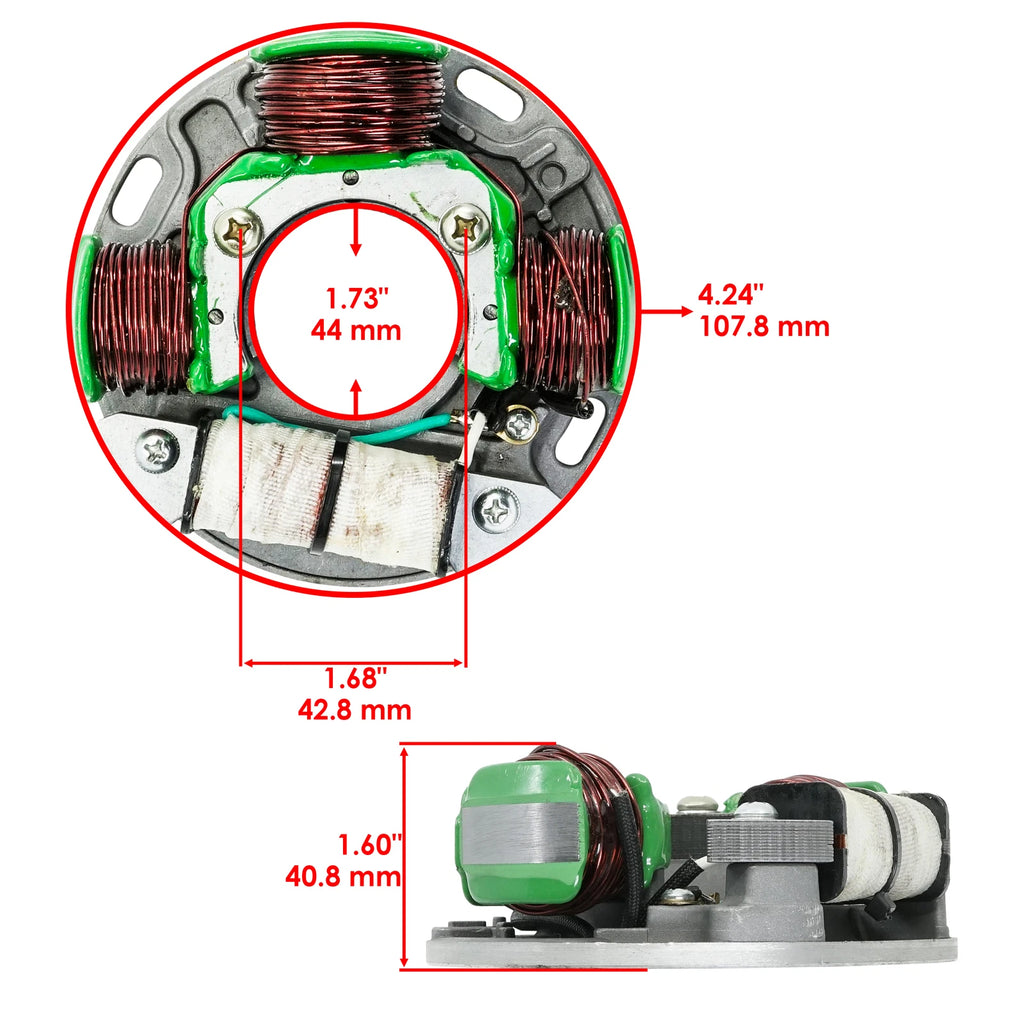 Stator for Seadoo HX 720 717 718 (1995–1997) 4-Wire Magneto