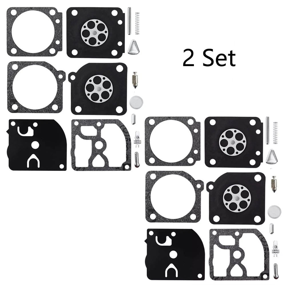 Set of 2 Carburetor Gasket Repair Kit for Stihl 020 020T MS191 MS192T