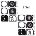 Set of 2 Carburetor Gasket Repair Kit for Stihl 020 020T MS191 MS192T