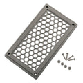 Air Inlet Panel Vent for RV Bus (Gray Hexagonal Pattern)