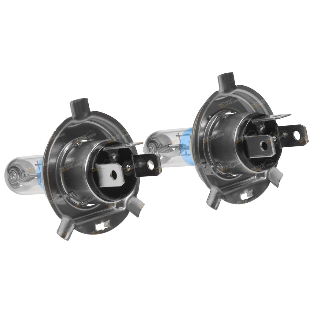 2X H4 12V 60/55W Headlight Bulbs for