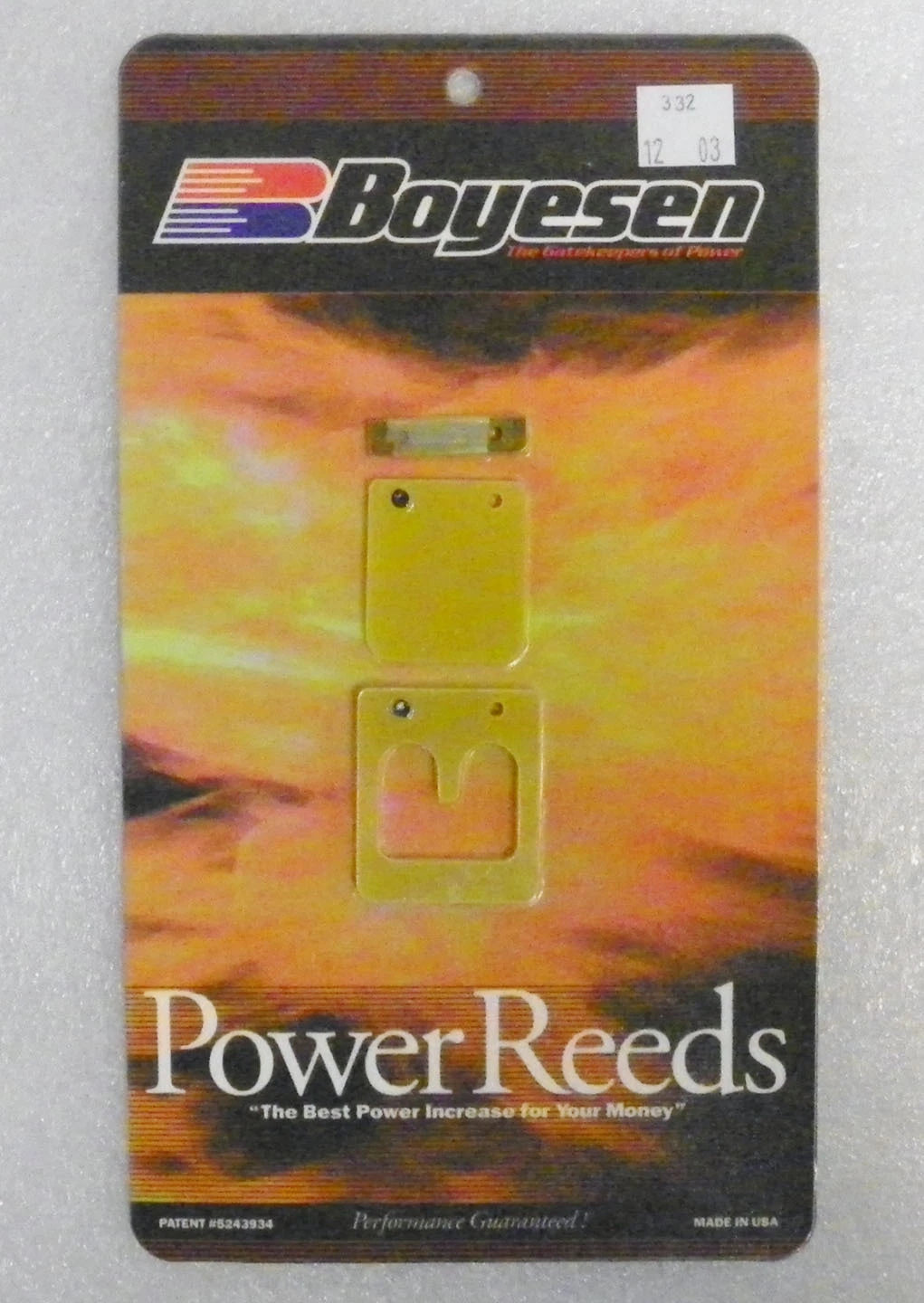 Boyesen Reeds for Yamaha 25-50 Hp 3 Cyl (332)