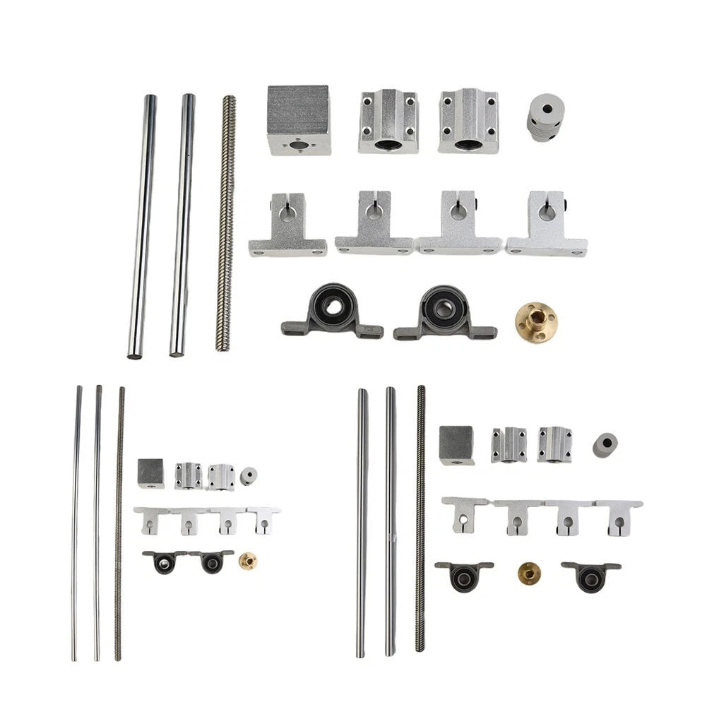 Linear Guide Replacement Shafts Pillars Set 42x32x11mm