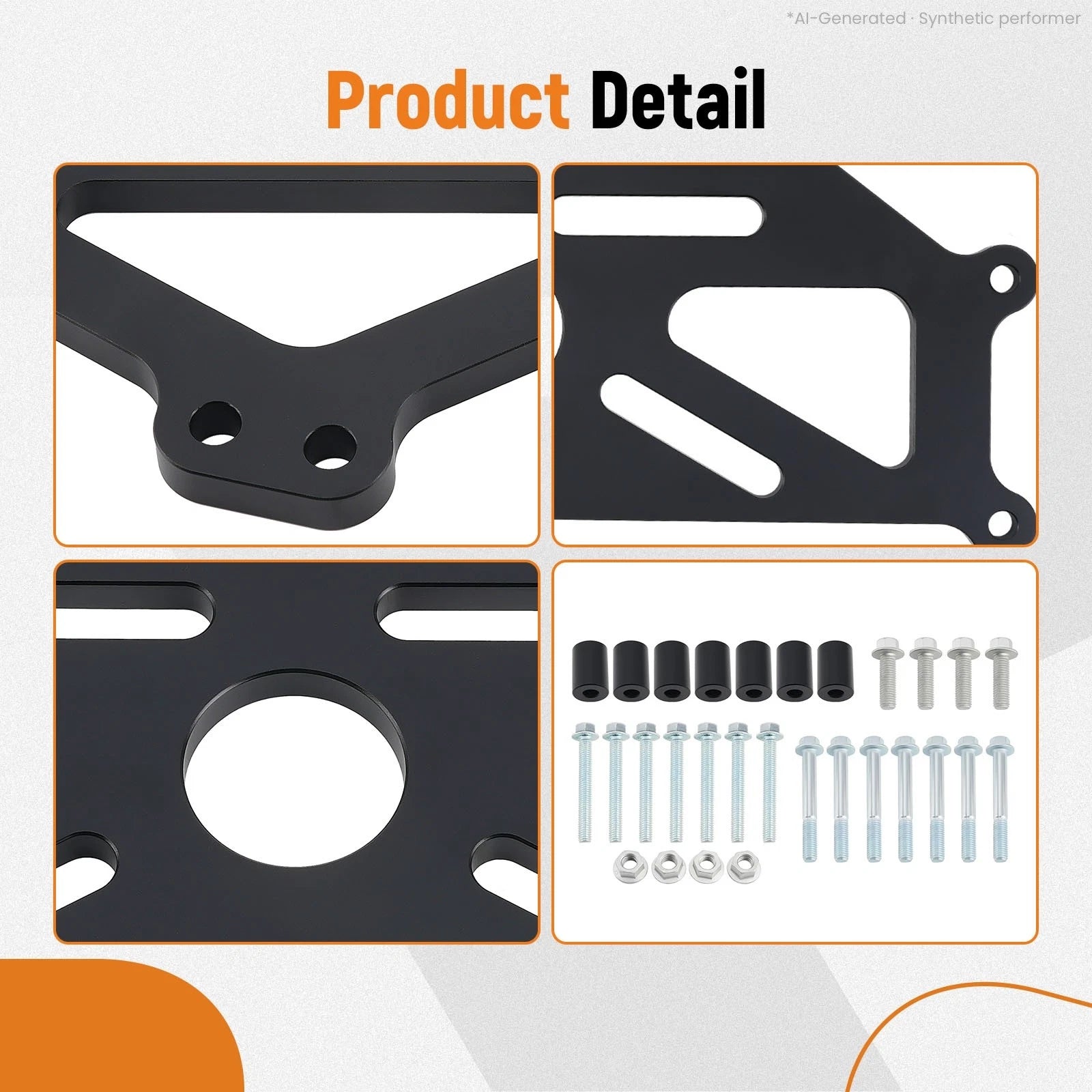 Engine Adapter Plate for Chevy LS, Duramax, BBC/SBC Stands (Heavy-Duty)